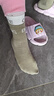 棉奇熊女童襪子運動(dòng)中筒純棉襪春秋款兒童秋冬童襪女孩秋款雙螺口高筒襪 拼色雙螺口-四季無(wú)骨棉襪- 5雙 9-12歲 -建議腳長(cháng)19-23CM 曬單實(shí)拍圖