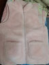 巴拉巴拉童裝兒童馬甲冬季加厚珊瑚絨寶寶保暖背心男女童上衣208424171202 曬單實(shí)拍圖