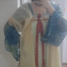 重回漢唐春辰錦原創(chuàng  )唐制復原齊胸襦裙套裝披帛漢服女裝 姜黃色披帛/預售 付款30天內發(fā)貨 均碼 曬單實(shí)拍圖