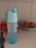 NEXT ROAD英國聯(lián)名運動(dòng)噴霧水杯男大容量學(xué)生上學(xué)專(zhuān)用杯夏天高顏值防摔水壺 磨砂漸變-藍（24號科比） 600ml 曬單實(shí)拍圖