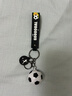 創(chuàng  )意精美亞克力足球掛件汽車(chē)卡通書(shū)包足球鑰匙扣情侶網(wǎng)紅小禮品 白色 曬單實(shí)拍圖
