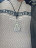 龐益實(shí)心足銀南海觀(guān)音菩薩吊墜男觀(guān)世音掛件項鏈女護身符銀飾生日禮物 復古色 南海觀(guān)音吊墜 配掛繩 曬單實(shí)拍圖