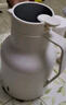 京東京造保溫壺 家用【智能溫顯】杯大容量熱水瓶暖壺戶外 煉乳白1.5L 曬單實拍圖