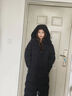 曲恩娜東北極寒加厚羽絨服女長(zhǎng)款過膝哈爾濱超厚95絨中戲防寒外套男400g 黑色 男女同款 M（95絨407g建議110-130斤） 曬單實(shí)拍圖