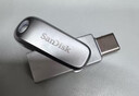 閃迪（SanDisk）256GB Type-C USB3.2 手機U盤(pán)DDC4 讀速高達400MB/s 自動(dòng)備份 手機電腦兩用 金屬雙接口大容量?jì)?yōu)盤(pán) 曬單實(shí)拍圖