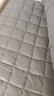 雅鹿·自由自在 床垫褥子抗菌床褥软垫防滑可折叠单人床褥垫1.2x2米加厚保护垫铺底榻榻米家用四季舒适垫被120x200cm 灰色 实拍图