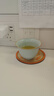 雅瓷汝窯主人杯茶杯陶瓷家用功夫茶具個人杯品茗杯禮盒裝六合杯套裝 汝窯紅茶杯 曬單實拍圖