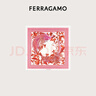 菲拉格慕（Ferragamo）女士桑蠶絲方巾絲巾 0780279 禮物 送女友 曬單實(shí)拍圖