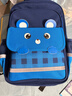 得力（deli）得力學(xué)院系列小學(xué)生簡(jiǎn)約時(shí)尚書(shū)包 藍色小熊 3-6年級 曬單實(shí)拍圖