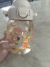 貝親噸噸桶兒童水杯2歲+直飲吸管杯ppsu450ml幼兒園學(xué)生水壺 紅色 曬單實(shí)拍圖