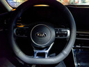 專(zhuān)用起亞方向盤(pán)套K5智跑K3賽圖斯EV5獅鉑拓界K2奕跑嘉華超薄真皮 超薄款D形【左右打孔】不帶標 曬單實(shí)拍圖