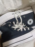匡威（Converse）官方All Star Lift女高幫帆布經(jīng)典厚底鞋黑色560845C 560845C/黑色 36 曬單實(shí)拍圖