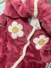 靜韻【超柔軟】迪士尼聯(lián)名睡袍女冬季長(cháng)款加絨保暖家居服睡衣浴袍 曬單實(shí)拍圖