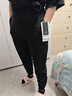 lululemon丨Adapted State 女士高腰拉絨運動(dòng)褲 LW5EHZA 黑色 M 曬單實(shí)拍圖