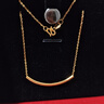 周六福（ZLF）  黃金項(xiàng)鏈女款5G足金笑臉吊墜簡(jiǎn)約職場(chǎng)鏈墜微笑 計(jì)價(jià) 40+5cm尾鏈 - 2.77g 曬單實(shí)拍圖