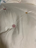 乖奇熊男女童寶寶三防羽絨褲秋冬季兒童加厚保暖長褲嬰幼兒新年外出褲子 奶油白/幾何圖案 90 曬單實拍圖