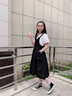G.DUCKKIDS女童連衣裙夏季套裝2025新款小女孩休閑兩件套裙子洋氣時(shí)髦背帶裙 黑色套裝 170 建議15歲 曬單實(shí)拍圖