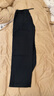無(wú)印良品（MUJI）男式 水洗棉輕便褲男士長(cháng)褲子秋季款男裝直筒褲休閑 AE0YZA5A 黑色 M (170/80A) 曬單實(shí)拍圖