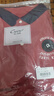 純一良品（CUNYI）童裝男童POLO衫夏季新款兒童短袖t恤中大童休閑上衣 紅色 160 cm 曬單實拍圖