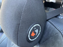 紫風(fēng)鈴彈力記憶棉汽車(chē)頭枕汽車(chē)腰靠套裝車(chē)載頸枕靠墊辦公室椅靠靠背墊 高彈記憶棉 【黑色】頭枕 1個(gè) 慢回彈超舒適 曬單實(shí)拍圖