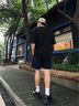 NBA官方湖人/勇士/快船王朝系列夏季運(yùn)動(dòng)休閑中性寬松T恤男純棉短袖 金州勇士T恤 L 曬單實(shí)拍圖