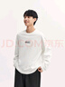 森馬（Semir）長袖T恤男重磅寬松打底上衣印花情侶裝秋季內(nèi)搭外穿101524101211 曬單實拍圖