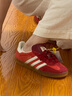 阿迪達斯 （adidas）三葉草 女 GAZELLE INDOOR W  IE1051 淺猩紅  38 曬單實(shí)拍圖