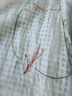 茶·愫【花枝刺繡】puretea茶愫色織格繡花翻領(lǐng)連衣裙女2024年春季新品 米白 M 曬單實(shí)拍圖