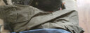 真维斯（Jeanswest）纯棉休闲裤男士春夏季新款大码宽松直筒多口袋耐磨工装裤子男 灰绿 L【推荐100-130斤】 晒单实拍图