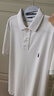 RRL拉夫勞倫Ralph Lauren經(jīng)典小馬標(biāo)刺繡短袖翻領(lǐng)純棉保羅polo衫男夏 白色小馬標(biāo) S (建議130-150斤穿) 曬單實(shí)拍圖