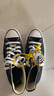 匡威（Converse）經(jīng)典款ALL star學(xué)生經(jīng)典男女運動(dòng)休閑鞋高幫帆布鞋情侶復古板鞋 101010 黑色 36.5 曬單實(shí)拍圖