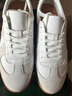 益立公牛男鞋2026春季新款頭層牛皮板鞋男軟面軟底潮流休閑百搭鞋子男 白色6502 40 皮鞋碼 曬單實(shí)拍圖