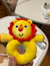 費(fèi)雪(Fisher-Price)獅子安撫搖鈴圈 嬰幼兒毛絨玩具 寶寶卡通手偶0-1-2歲F1035生日禮物送寶寶 曬單實(shí)拍圖