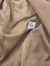 悅戎101801高端帶里襯加厚10山羊絨大衣女中長(cháng)款寬松羊毛呢外套 駝色 S （105-120斤） 曬單實(shí)拍圖