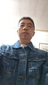 真維斯（Jeanswest）牛仔外套男士秋冬新款復古韓版夾克男裝休閑時(shí)尚潮流牛仔上衣服 915-藍色 L 曬單實(shí)拍圖