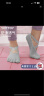 yottoy防滑分指瑜伽袜女五指夏季普拉提健身运动初学者透气袜子-灰色 实拍图