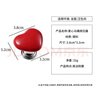 貝意品彩色心形馬桶按壓器創(chuàng  )意衛生間馬桶水箱按鈕輔助器時(shí)尚愛(ài)心按鈕 曬單實(shí)拍圖