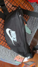 耐克（NIKE）男女腰包 單肩包斜挎包胸包休閑包DB0490-010 黑 曬單實(shí)拍圖