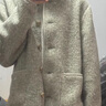 優(yōu)衣庫(kù)女裝仿羊羔絨搖粒絨圓領(lǐng)開(kāi)衫/千金風(fēng)外套472938 30 淺米色 L /160/88A 曬單實(shí)拍圖