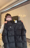駱駝火山羽絨服防潑水鴨絨男女加厚戶外保暖冬季面包服 M34CR07674B 曬單實(shí)拍圖