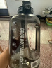 BOTTLED JOY噸噸桶運動(dòng)杯子大容量塑料杯直飲噸噸杯喝水杯子戶(hù)外騎行水壺黑色 曬單實(shí)拍圖
