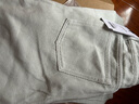 DAZZLE地素 褲子2024冬季新款牛仔褲 白色 M 曬單實拍圖