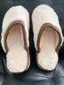 京悠雨日本毛毛棉拖鞋女士冬季2025新款靜音防滑女款室內家居加絨加厚男 月光白【擼貓感巨舒適靜音不臭腳】 36 37 曬單實(shí)拍圖