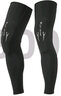 西騎者（WestBiking）騎行運(yùn)動(dòng)軟護(hù)肘護(hù)膝摩托車(chē)防摔騎行護(hù)具山地公路自行車(chē)防護(hù)裝備 黑色【一對(duì)裝護(hù)膝】 曬單實(shí)拍圖