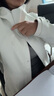 FILA 斐樂(lè )官方女裝沖鋒衣夾克二合一2025冬新款健身運動(dòng)寬松連帽外套 淺粉灰-GY S 160/80A/S 曬單實(shí)拍圖