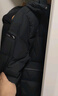安踏三層速暖丨武大靖同款長(cháng)款四防羽絨服男冬保暖外套 基礎黑-3 XL (男180) 曬單實(shí)拍圖