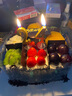 京集 水果巧克力生日蛋糕網(wǎng)紅創(chuàng)意定制兒童男女全國當天同城配送8英寸 曬單實拍圖