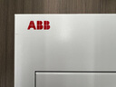 ABB 配電箱 家用強(qiáng)電布線箱 穎致系列金屬面蓋 白色強(qiáng)電箱暗裝 白色 38回路 曬單實(shí)拍圖