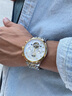 勞力士王子瑞士新款多功能手表男士自動(dòng)機械表防水時(shí)尚商務(wù)超薄專(zhuān)用夜光男表 全金金面 贈送皮表帶 曬單實(shí)拍圖