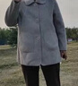 雪夕（XUEXI）媽媽裝2025秋裝新款毛呢大衣高貴氣質(zhì)中老年女裝雙面呢子50歲外套 曬單實(shí)拍圖